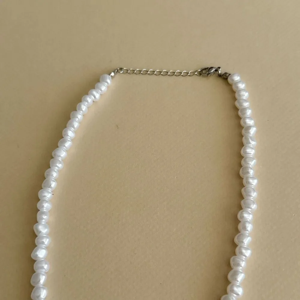 Pearl bird necklace #2319